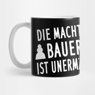 Schach Extremsport Schachfigur Bauer Eat Sleep Mug